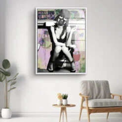 Toilet Break 18 Toilet Break -Artmind wandbild toilet break kunst kaufen bei artmind 2