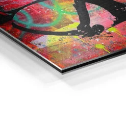 Toxic Love 21 Toxic Love -Artmind wandbild toxic love kunst kaufen bei artmind detail brushed