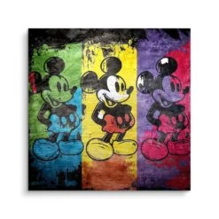 Triple 16 Triple -Artmind wandbild tripel micky kunst kaufen bei artmind brushed