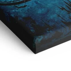 Triple 23 Triple -Artmind wandbild tripel micky kunst kaufen bei artmind detail leinwand