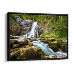 Wasserfall 17 Wasserfall -Artmind wandbild wasserfall schattenfugenrahmen