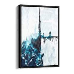 Betonparallele 16 Betonparallele -Artmind wandbild water kunst kaufen bei artmind schattenfugenrahmen