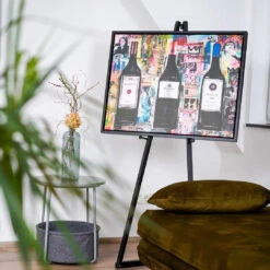 Vino Masseto 19 Vino Masseto -Artmind wandbild wein flaschen artwork artmind 3