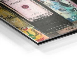 Vino Masseto 22 Vino Masseto -Artmind wandbild wine kunst kaufen bei artmind detail brushed