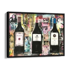 Vino Masseto 17 Vino Masseto -Artmind wandbild wine kunst kaufen bei artmind schattenfugenrahmen