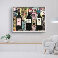 Vino Masseto 20 Vino Masseto -Artmind wandbild wine kunst kaufen bei artmind 1