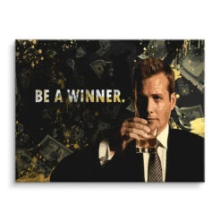 Be A Winner - Dark 15 Be A Winner - Dark -Artmind wandbild winner kunst kaufen bei artmind leinwand