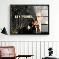 Be A Winner - Dark 17 Be A Winner - Dark -Artmind wandbild winner kunst kaufen bei artmind 14