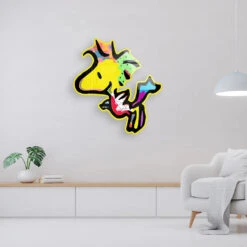 Flying Vibes 12 Flying Vibes -Artmind wandbild woodstock von snoopy fliegt pop art artwork 2