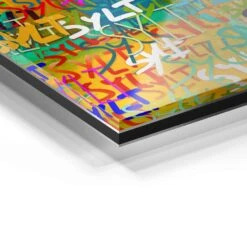 Sylt - Writings 21 Sylt - Writings -Artmind wandbild world of sylt artmind wall art bild detail acryl