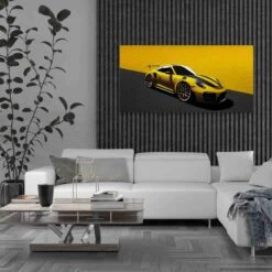 Porsche GT2 RS - Yellow 15 Porsche GT2 RS - Yellow -Artmind xxl wandbild porsche premium kunstwerk artmind 2